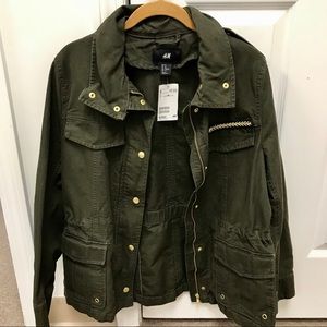 Brand New H&M Military Jacket Size 10